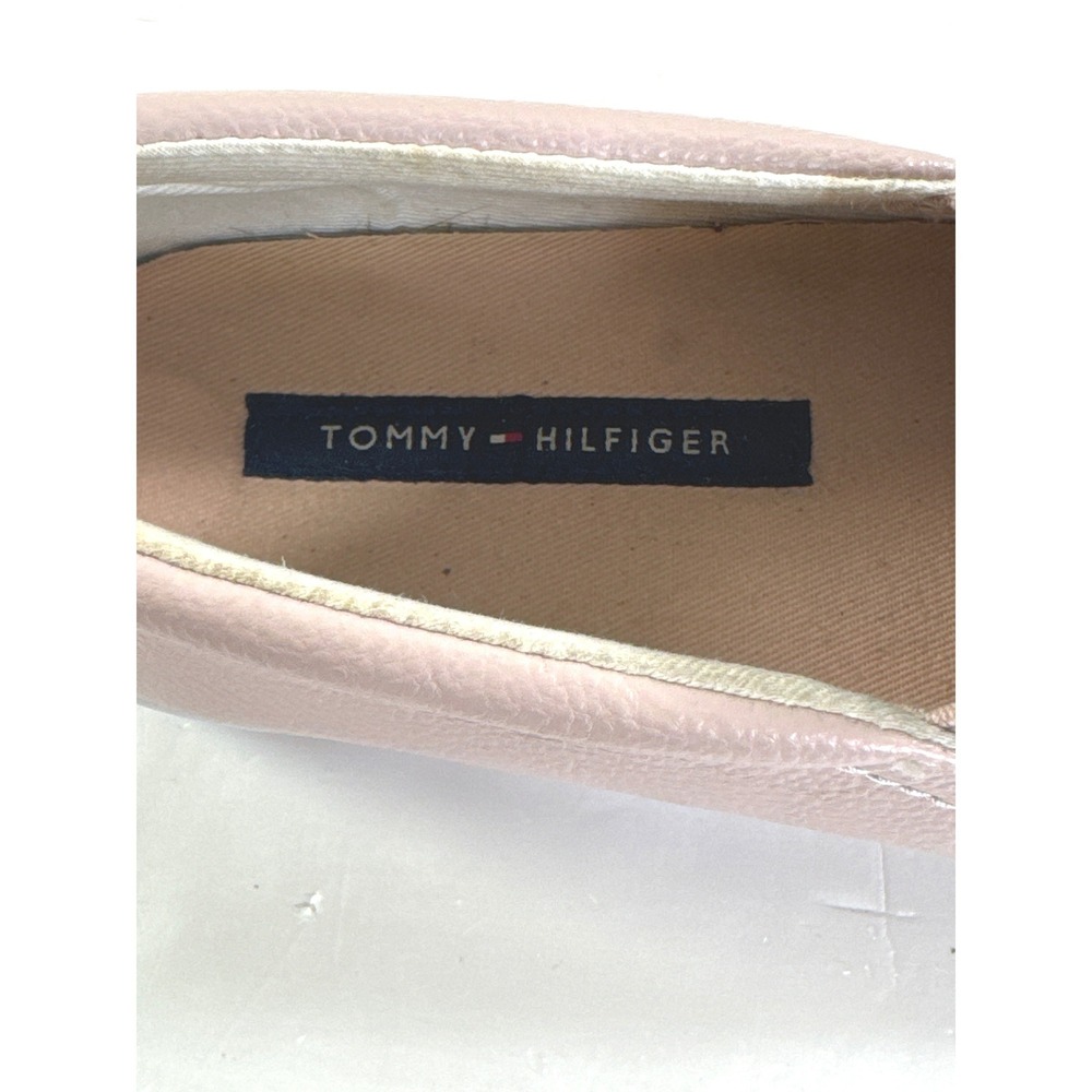 Tommy Hilfiger Womens Lucey Blush Pink Slip On Sneakers Monogram Logo 7.5M - Picture 5 of 8